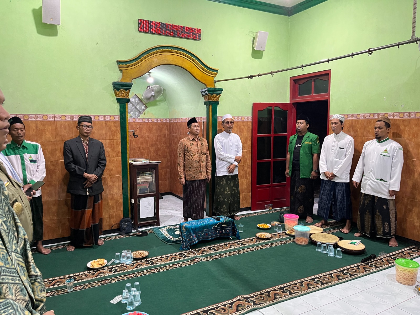 Halal Bi Halal dan Ngaos Ajeg PAC MDS Rijalul Ansor Balongbendo Berlangsung Khidmat